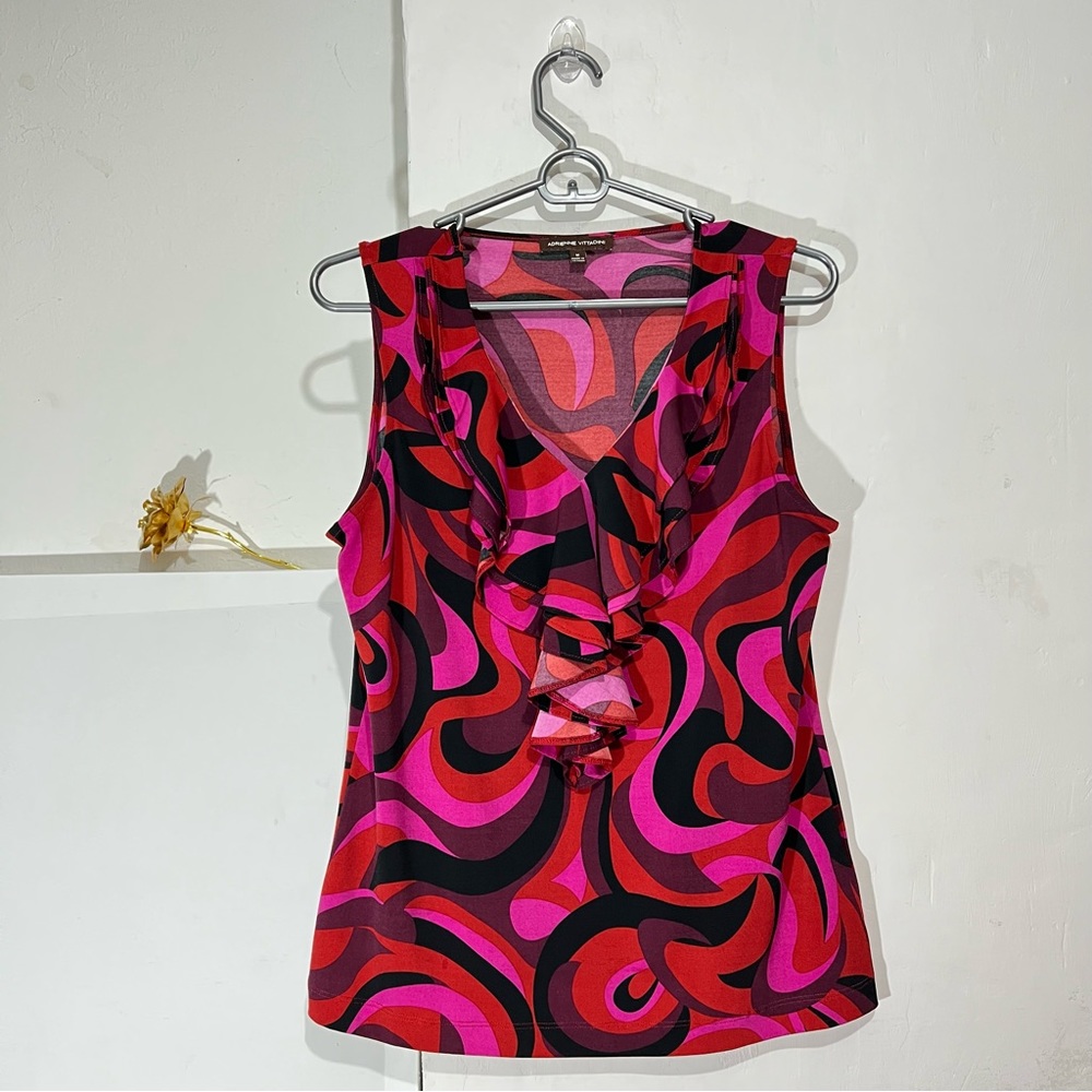 Y2k Adrienne blouse multi color : Box AB04: